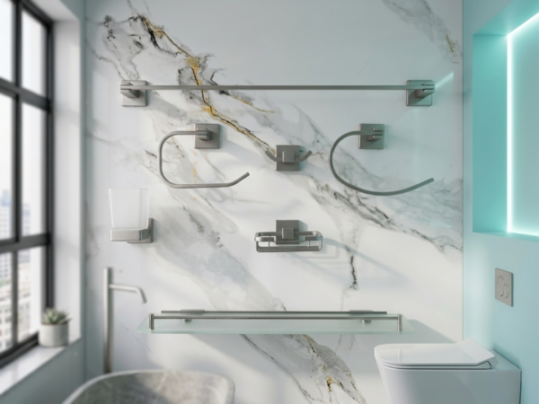 Juego de Accesorios de Baño de 7 Piezas