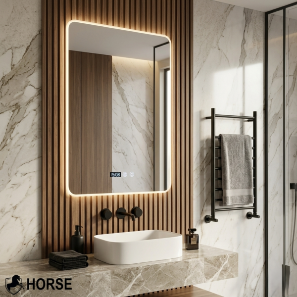 Espejo LED con ANTIEMPAÑO – Modelo BERLIN