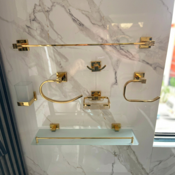 Juego de Accesorios de Baño de 7 Piezas
