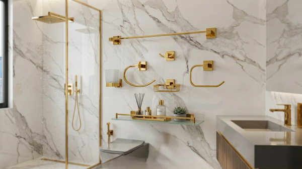 Juego de Accesorios de Baño de 7 Piezas