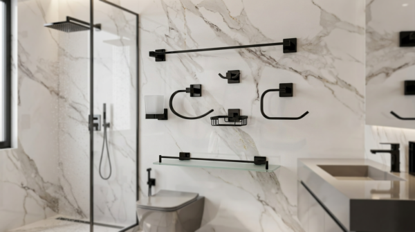 Juego de Accesorios de Baño de 7 Piezas