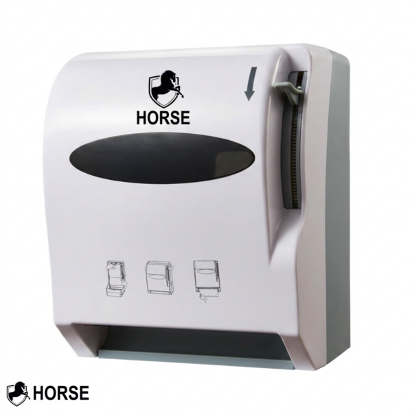 Dispensador de Papel Toalla Jumbo con Palanca