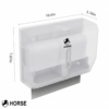 Dispensador de Toallas de Papel Plegables de Plástico para Cocina