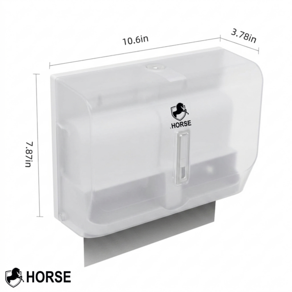 Dispensador de Toallas de Papel Plegables de Plástico para Cocina
