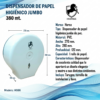 Dispensador de Papel Higiénico Moderno de Alta Calidad-PVC