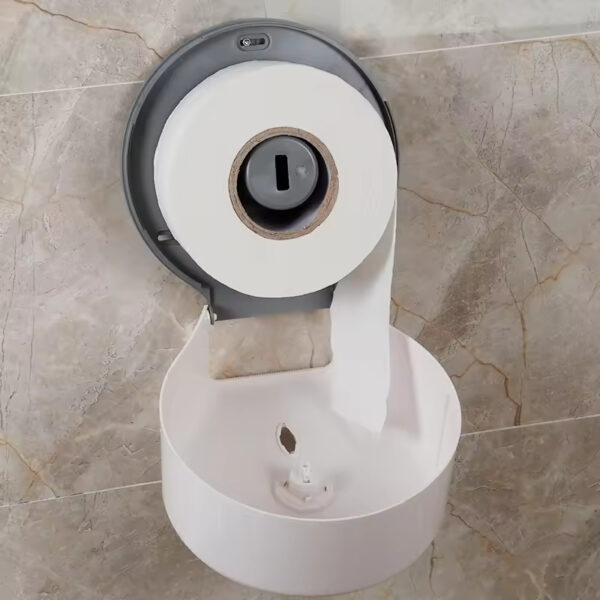 Dispensador de Papel Higiénico Moderno de Alta Calidad-PVC