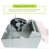 Dispensador de Papel Toalla Jumbo con Palanca