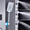 Panel de Columna de Ducha con Hidromasaje LED de Acero Inoxidable