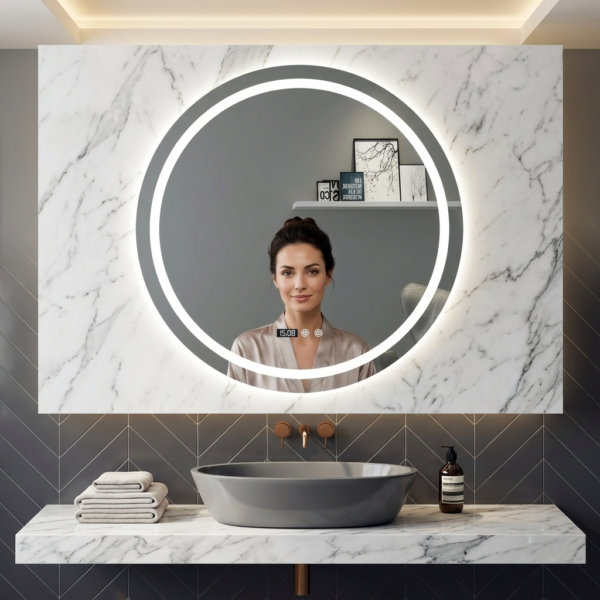 Espejo LED con ANTIEMPAÑO – Modelo IRIS