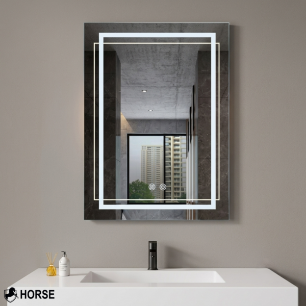 Espejo LED con ANTIEMPAÑO – Modelo MILAN