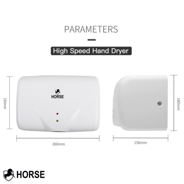Secador de Manos Automático con Sensor Infrarrojo HORSE