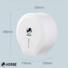Dispensador de Papel Higiénico Jumbo HORSE-ABS
