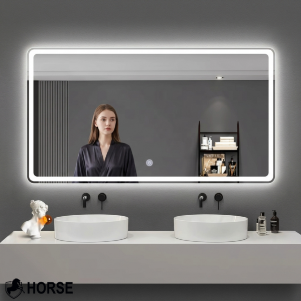 Espejo LED con 3 Luces – Modelo SANTORINI