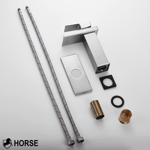 Grifo Monomando Alto para Lavatorio de Baño HORSE