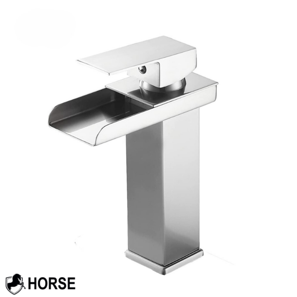 Grifo Monomando Alto para Lavatorio de Baño HORSE
