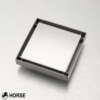 Z-Desagüe de Piso Cuadrado de Acero Inoxidable 10 × 10 cm